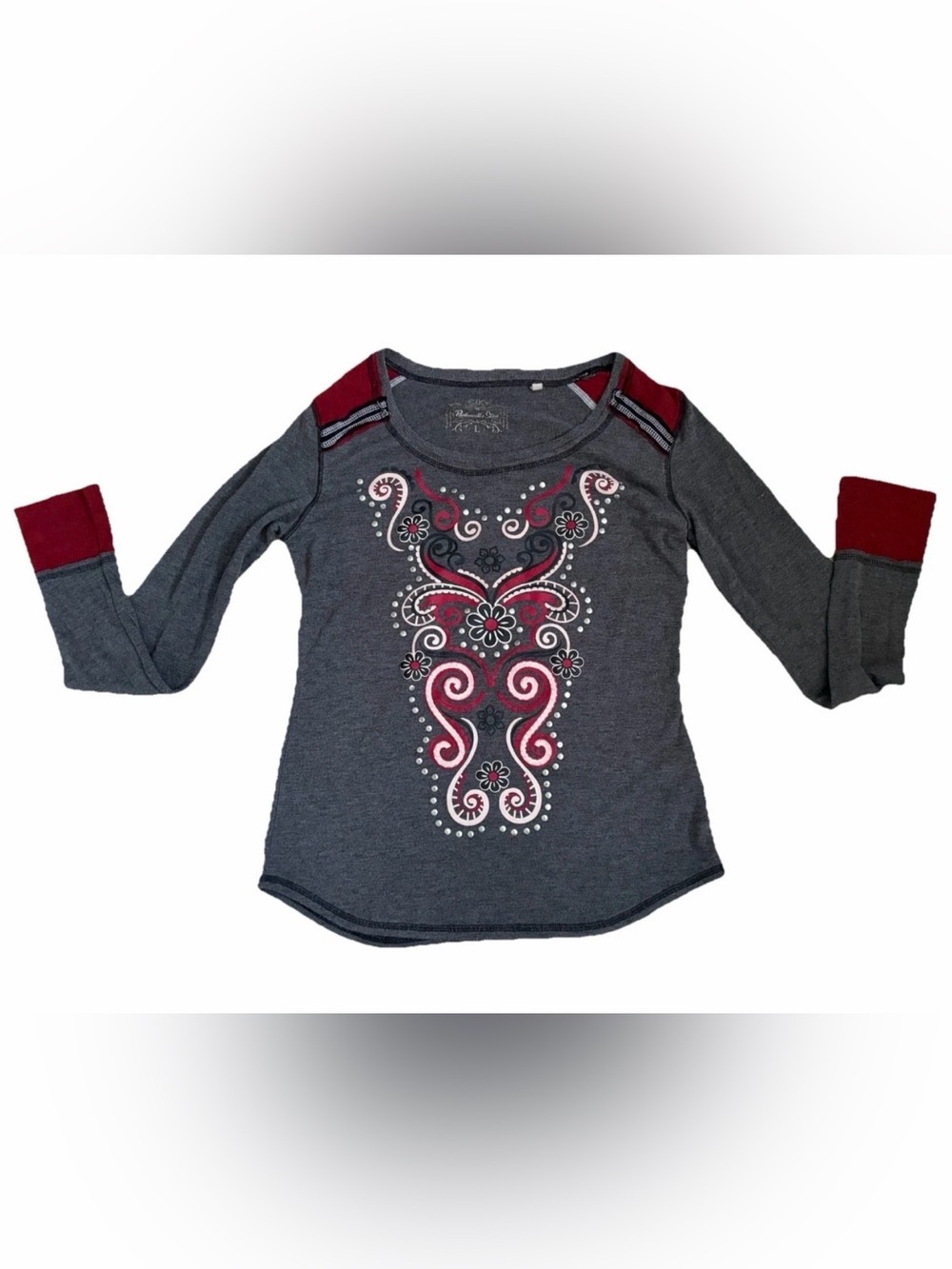 PANHANDLE SLIM RAGLAN LONG SLEEVED TOP EXCELLENT CONDITION - SIZE LARGE